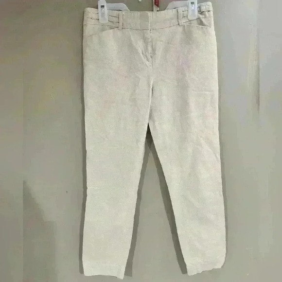 7th Avenue pants cream color size 4 - Picture 1 of 3